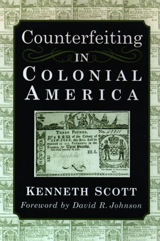 Cover of Counterfeiting in Colonial America