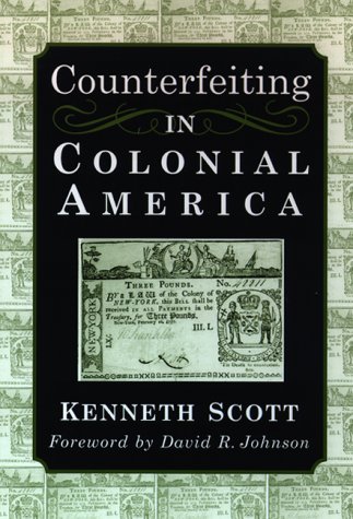 Book cover for Counterfeiting in Colonial America