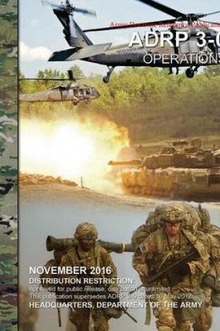 Cover of Army Reference Doctrine Publication ARDP 3-0 Operations November 2016