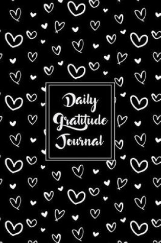 Cover of Gratitude Journal Scribbly Hearts Pattern 2