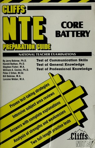 Book cover for National Teacher Examinations Core Battery