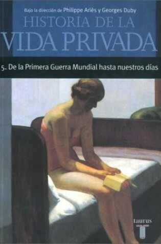 Cover of Historia de La Vida Privada V - Bolsillo