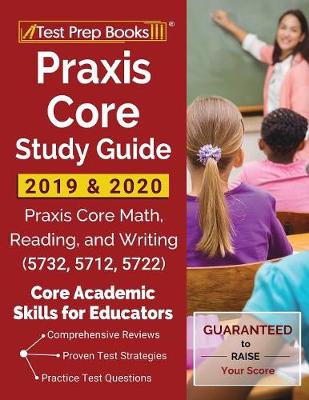 Book cover for Praxis Core Study Guide 2019 & 2020