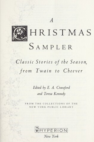 Cover of A Christmas Sampler