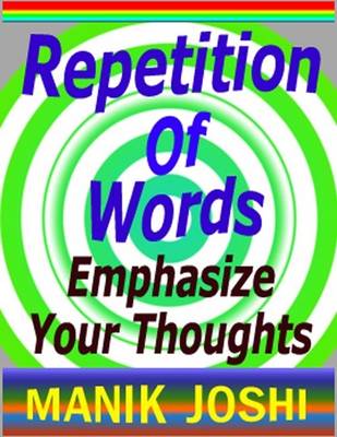 Book cover for Repetition of Words : Emphasize Your Thoughts