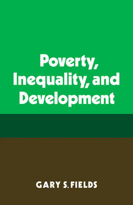 Book cover for Poverty, Inequality, and Development