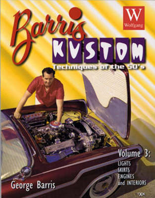Book cover for Barris Kustom Techniques of the 50's