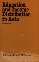 Book cover for Education and Income Distribution in Asia