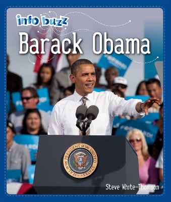 Book cover for Info Buzz: Black History: Barack Obama
