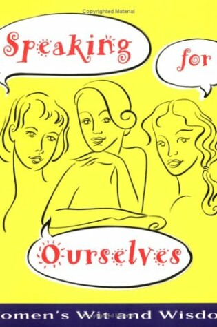 Cover of Speaking for Ourselves (Ms)