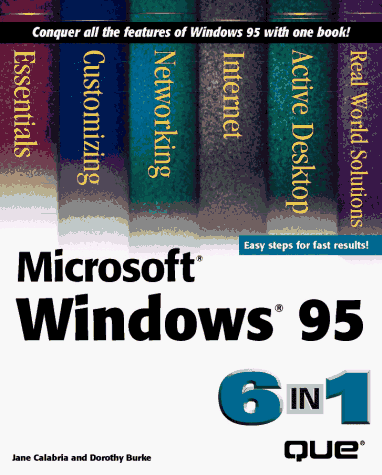 Cover of Microsoft Windows 95 6-in-1