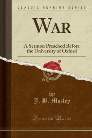 Cover of War