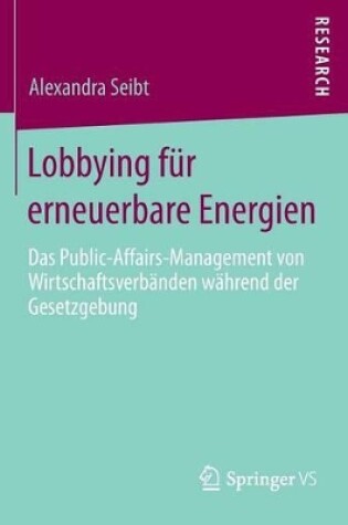 Cover of Lobbying Fur Erneuerbare Energien