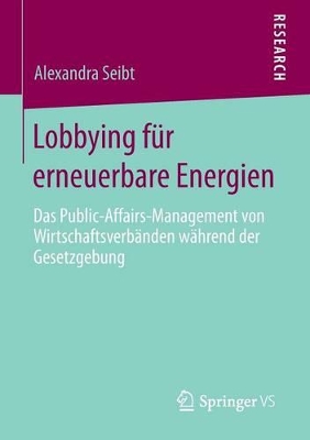 Cover of Lobbying Fur Erneuerbare Energien