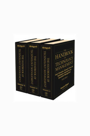 Cover of The Handbook of Technology Management