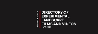 Book cover for Directory of Experimental Landscape Films and Videos