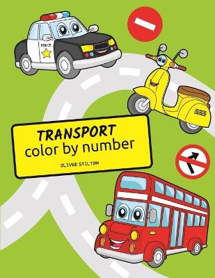 Book cover for Transport Color By Number