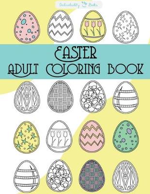 Book cover for Easter Adult Coloring Book