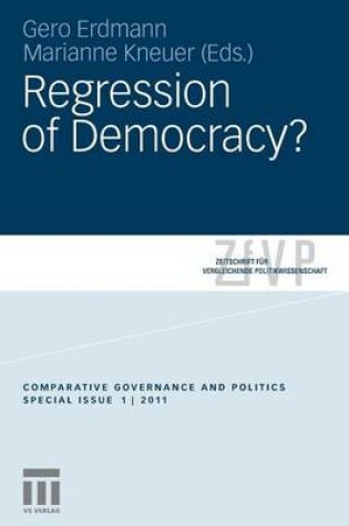 Cover of Regression of Democracy?