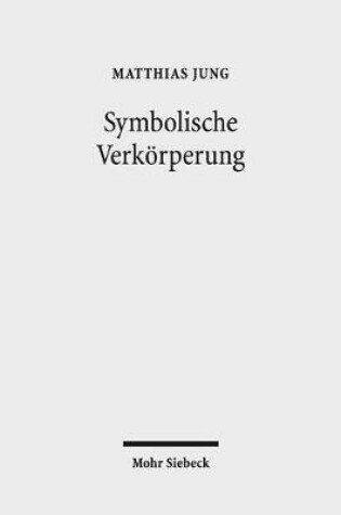 Cover of Symbolische Verkoerperung