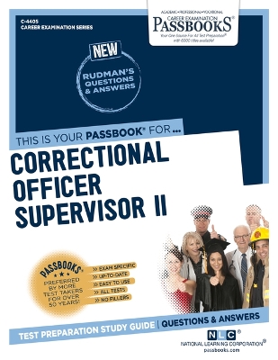 Book cover for Correctional Officer Supervisor II (C-4405)