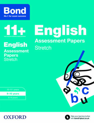 Book cover for Bond 11+: English: Stretch Papers