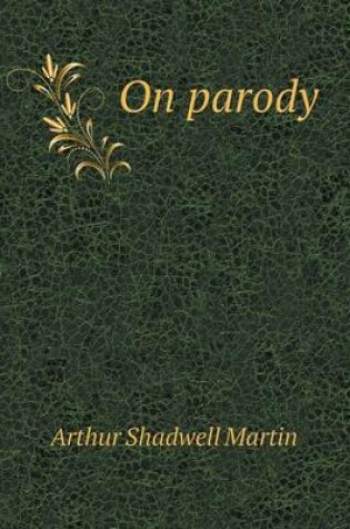 Cover of On parody