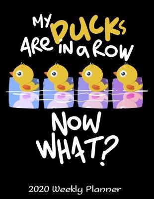 Book cover for My Ducks Are In A Row Now What? 2020 Weekly Planner