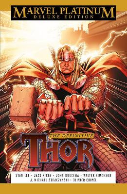 Book cover for Marvel Platinum Deluxe Edition: The Definitive Thor