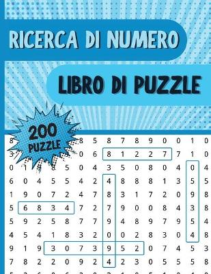 Book cover for Ricerca di Numero Libro di Puzzle