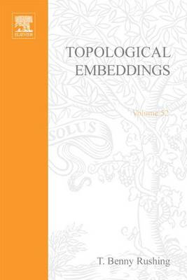 Book cover for Topological Embeddings