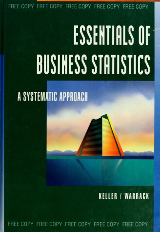 Book cover for Essentials of Business Statistics