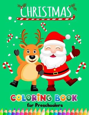Book cover for Christmas Coloring books for Preschoolers