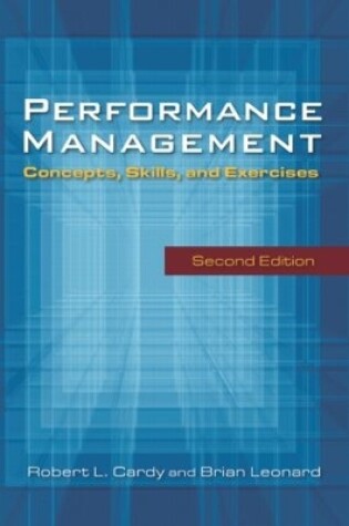 Cover of Performance Management: