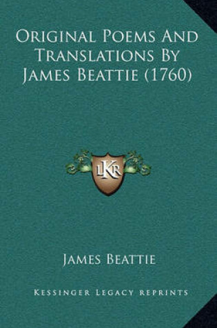Cover of Original Poems and Translations by James Beattie (1760)
