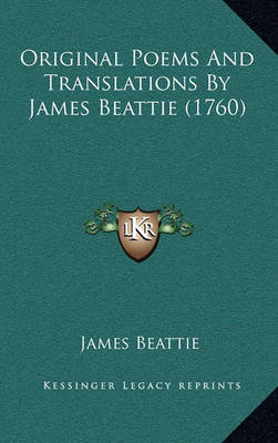 Book cover for Original Poems and Translations by James Beattie (1760)