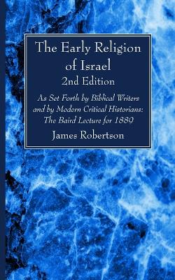 Book cover for The Early Religion of Israel, 2nd Edition