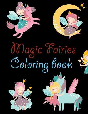 Book cover for Magic Fairies Coloring book