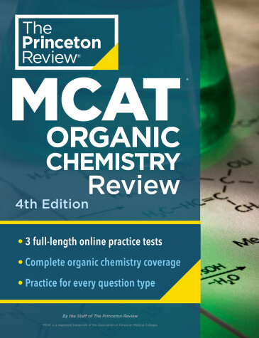 Book cover for Princeton Review MCAT Organic Chemistry Review