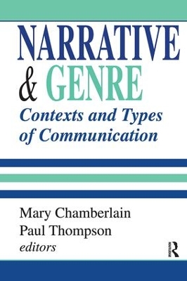 Book cover for Narrative and Genre