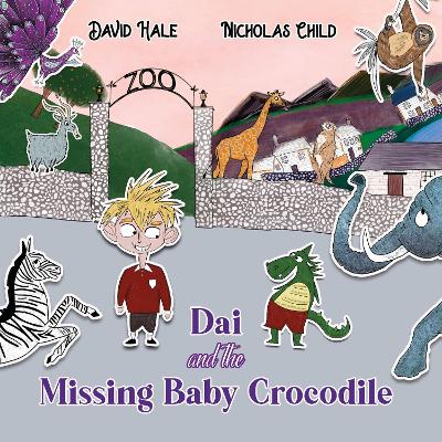 Book cover for Dai and The Missing Baby Crocodile - Book
