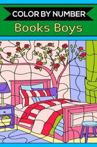 Cover of Color By Number Books Boys