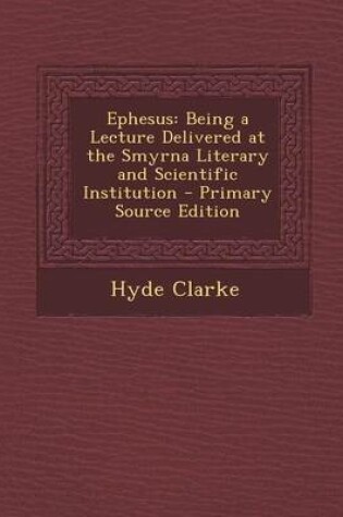 Cover of Ephesus