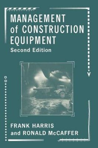 Cover of Management of Construction Equipment