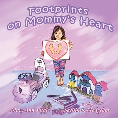 Book cover for Footprints on Mommy's Heart