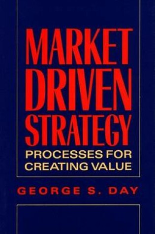 Cover of Marketing Driven Strategy