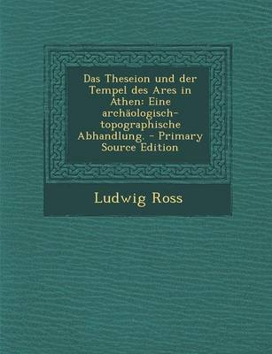 Book cover for Das Theseion Und Der Tempel Des Ares in Athen