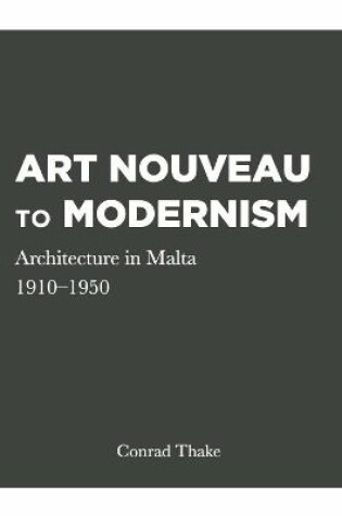 Cover of Art Nouveau to Modernism