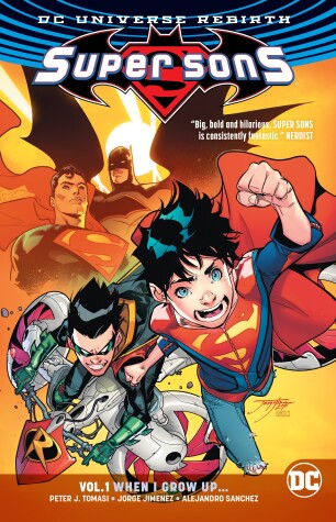Book cover for Super Sons Vol. 1: When I Grow Up (Rebirth)