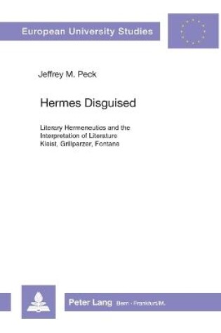 Cover of Hermes Disguised